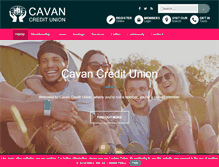 Tablet Screenshot of cavancu.ie